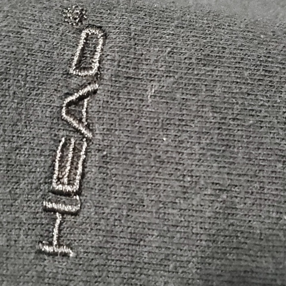 Head top women's size small black sweatshirt pullover turtleneck cowl wa… - Picture 6 of 8